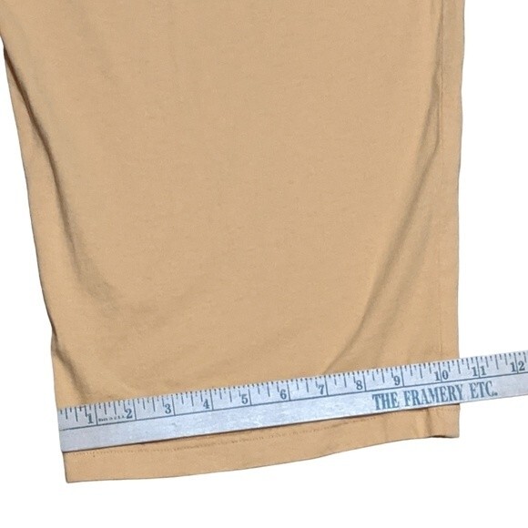 Julie Mango relaxed pull on elastic waist peachy cotton athleisure pants 3X - Picture 6 of 10